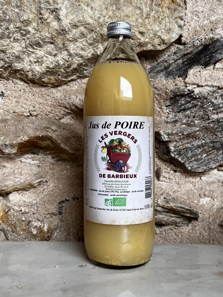 Jus De Poire Bio Marcel Fifi